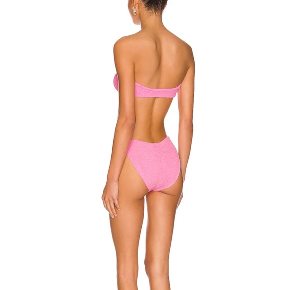 Hunza G Bandeau Bikini Purple OS - Picture 6 of 6